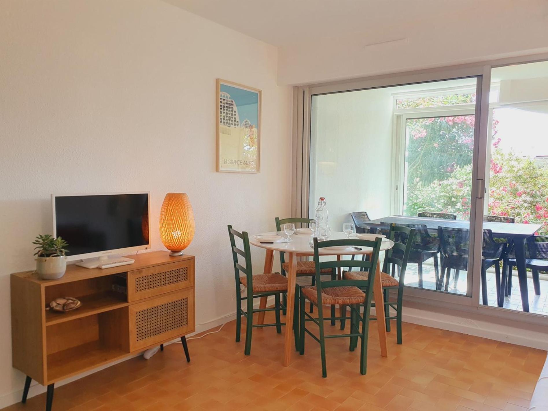 T2 Traversant Familial Cap Sud Parking Plages - Rossiconciergerie - Linge En Option La Grande Motte Dış mekan fotoğraf